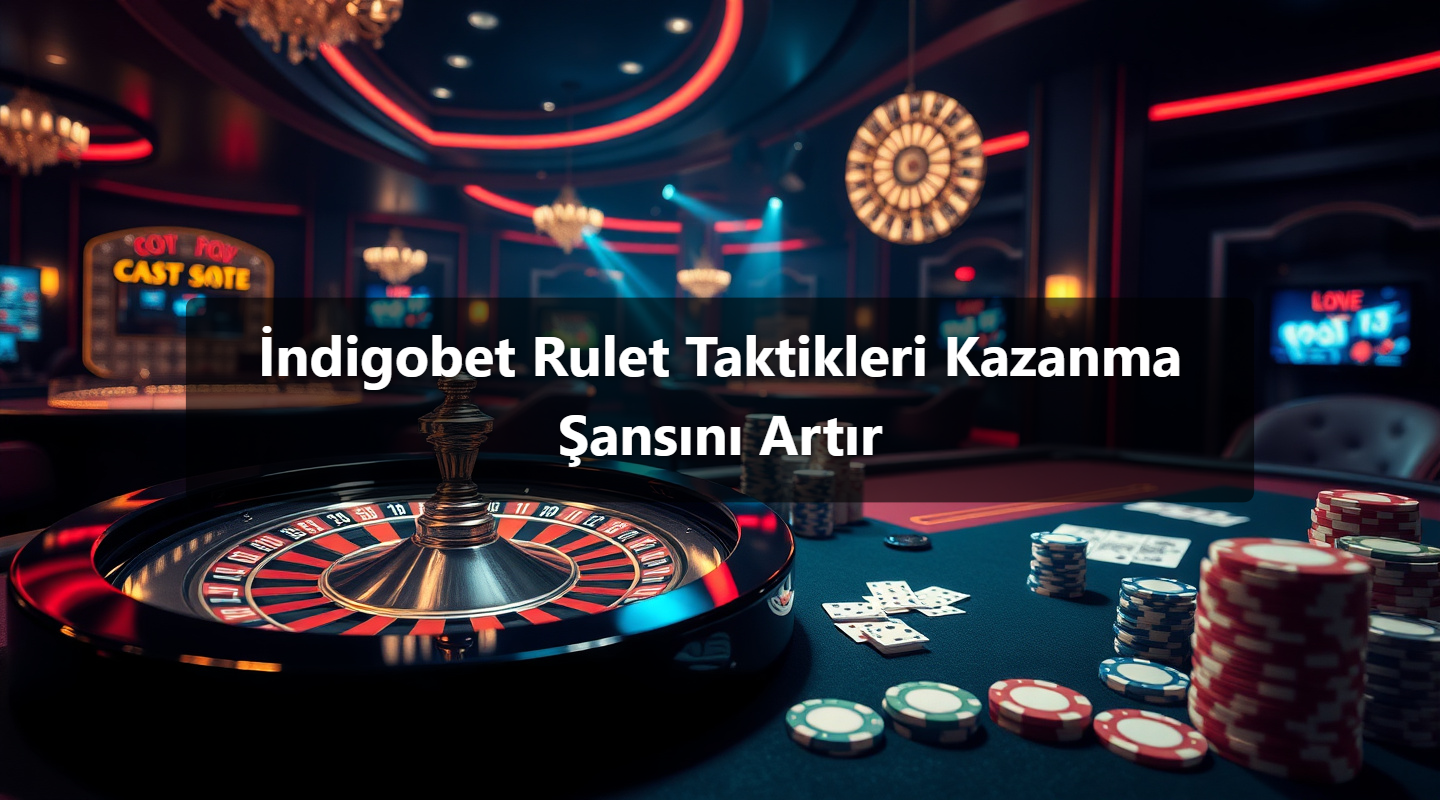 İndigobet Rulet Taktikleri Kazanma Şansını Artır